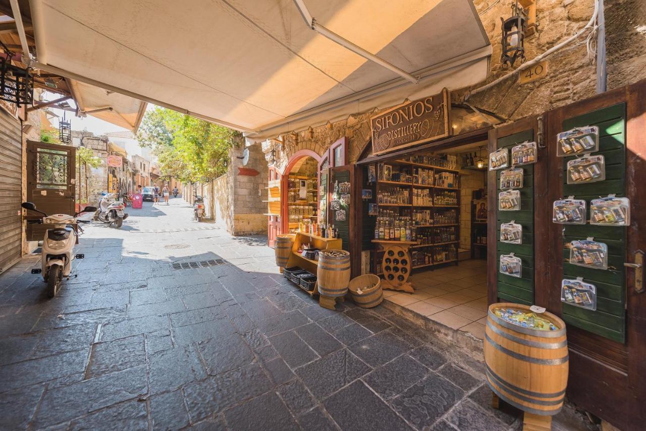 Rhodes City Centrale Apartment Old Town מראה חיצוני תמונה